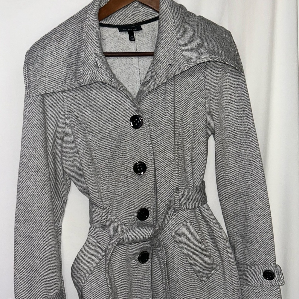 A. Byer Classic‎ Gray Trench Coat